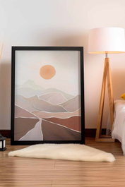 Wallity Artplstksyh33 - 70100 Pintura Decorativa Enmarcada Multicolor